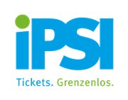Zu sehen ist das IPSI Tickets. Grenzenlos. Logo