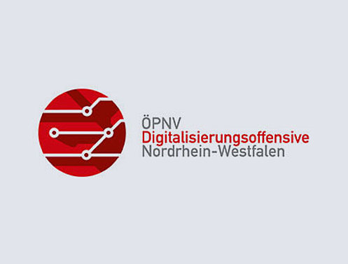 Logo der ÖPNV Digitalisierungsoffensive Nordrhein-Westfalen